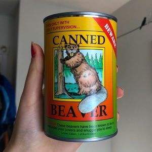 Kids Toy “Canned Beaver” (Stuffy) ✨